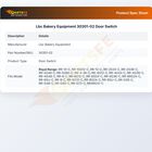 Lbc Bakery Equipment 30301-02 Door Switch