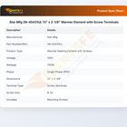 Star Mfg 2N-45431UL Warmer Element 750W 120V