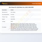 Alto-Shaam FA-3342 Oven Fan Motor 230V 60Hz