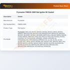 Frymaster FM826-0981 Nat Igniter W/ Gasket