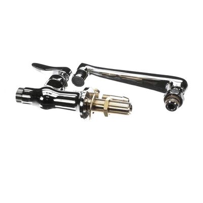 T&S Brass B-0208 Single Pantry Faucet W/6" Swivel Spout & Single Hole Base