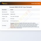 Frymaster FM810-1873 36" Fryers Thermopile