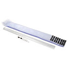 Kason 401SA6063884 Lightweight Aluminum Easimount Strip Curtain, 34" Opening