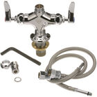 T&S Brass 048A Pre-Rinse Deck Mount Faucet W/Spreader 4" CTRS