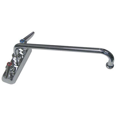 T&S Brass 1113 Deck  Faucet 4" CTR 12" NOZ