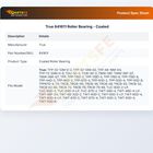 True 841611 Roller Bearing - Coated