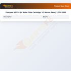 Everpure 961251 BH Water Filter Cartridge 1/2 Micron 3000 GPM