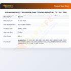 Vulcan Hart 00-922160-0000A Range Gas Safety Valve TS11