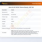 Hatco 02-08-113D 60" Warmer Element, .260" DIA