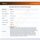 Montague 01013-8 30" Coaxial Thermocouple