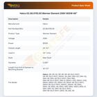 Hatco 02.08.011D.00 Warmer Element 48" 800W 208V