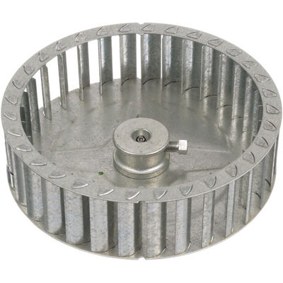 Hobart 415780-8 Blower Wheel 7-1/8"DIA, 2"W, 1/2" Hole, Flat Back, CCW Rotation, Puller Hub, 2 Set Screws
