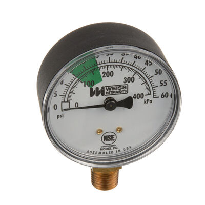 Hobart 00-918460 Water Pressure Gauge 0-60 PSI