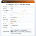 Imperial 1174 Fryer LP Gas Safety Control 10" Model 7000 BMVR