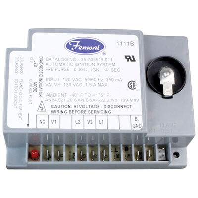 Imperial 35682 Oven Fenwal Spark Ignition Module W/ 1/4" Tab Spark Connection 120V