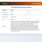 TRUE 850827 Refrigerator Defrost Switch