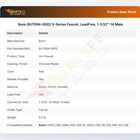 Bunn BU7094-0002 S-Series Faucet, LeadFree, 1-1/32"-14 Male