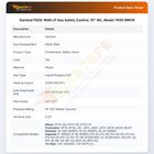 Garland F826-1646 LP Gas Safety Control 10" WC Model 7000 BMVR