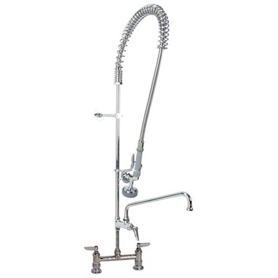 T&S Brass B0123ADF12B 8" Deck  ,Leadfree,W/F