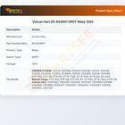 Vulcan Hart 00-843947 DPDT Relay 120V