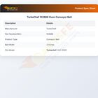 TurboChef 102668 Oven Conveyor Belt
