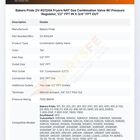 Bakers Pride 2V-R3124A Pizza Oven Gas Control Valve