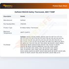 Delfield 2194335 Non Adjustable Thermostat 480&deg;F
