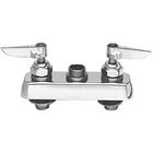 T&S Brass B1110L Deck Mount W/Swing Nozzle 4" CTRS