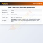 Hobart 424194-00001 Oven Ignitor/Flame Sensor Assembly