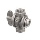 Pitco P6071767 Fryer Gas Shut-Off Valve Manual 1/2" NPT