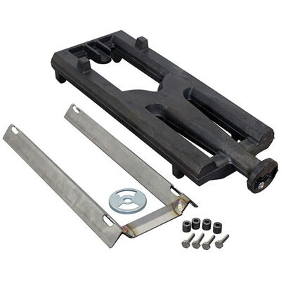 Jade Range 8442500000 Cast Iron Burner SS W/Radiant Air Shutter & Hardware 15.75" X 6.25"