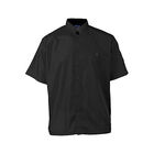 Allpoints 2126BKBKL KNGLg Active Chef Shirt Mens Black SS