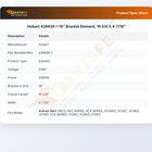 Hobart 426635-1 18" Bracket Element 19 5/8" X 4-7/16" 2000W 208V