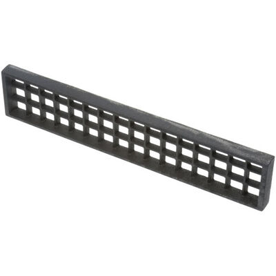 Montague MON09346-7 Cast Iron Bottom Grate,4" X 19-15/16",17 Cross Bars,4 Ribs