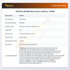 T&S Brass B0108M Spray Valve Lead-Free 1.4 GPM