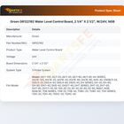 Groen GR122192 Jacketed Kettle Water Level Control Board 2 1/4" X 2 1/2" W/24V NGB