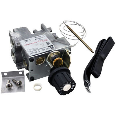 Garland 4523007 Grill SIT Thermostat Assembly W/ Control, Bracket, Screws, and Sleeving