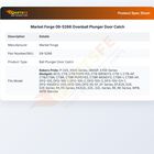 Market Forge 09-5266 Ovenball Plunger Door Catch