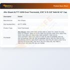 Alto-Shaam ALTTT-3058 Thermostat 3/16" X 15-3/8" Bulb W/ 42" Cap