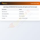 Jade Range 4619600000 Range Pilot Assembly W/Ignitor &Thermocouple