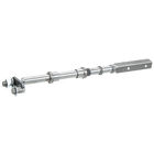 Bakers Pride AS-S3128X Oven Complete Door Rod Assembly 3/4" x 17 1/2"