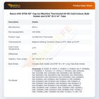 Ranco A10-9756 Thermostat Kit W/Cold Cutout Bulb Holder 48" CAP & 5/16" ID X 14" Tube