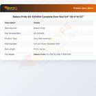 Bakers Pride AS-S3040A Complete Door Rod 3/4" OD X 14 1/2"