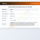 Hobart 856720-6 Dual Water Valve 4.8-1.35 GPM
