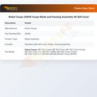 Robot Coupe 29505 Coupe Blade & Housing Assembly W/ Bell Cover