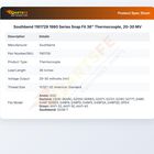 Southbend 1161729 1980 Series Snap Fit 36" Thermocouple, 20-30 MV