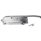 Kason 56CL-6021 Door Latch Body W/Cylinder Lock & Keys Light Spring Brushed Chrome