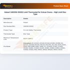 Hobart 346358-00002 Convection Oven High Limit Thermostat Disc Type