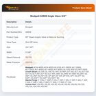 Blodgett 40609 Tilting Kettle Angle Valve 3/4"