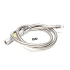 T&S Brass B-0072-H Flexible Hose 72" Stainless Steel Gray